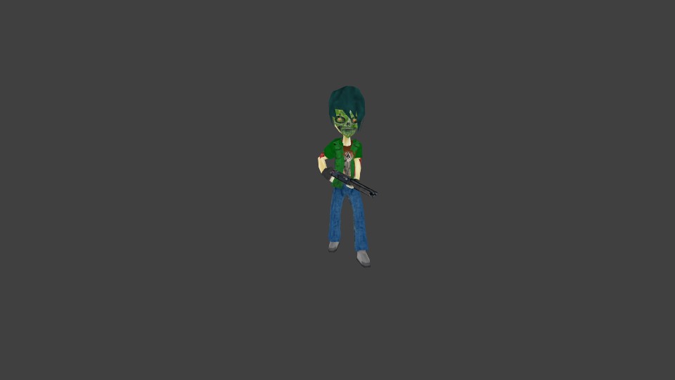 Low poly game character preview image 1